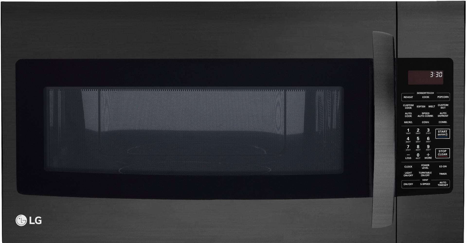LG LMVH1711BD Black Stainless Steel
