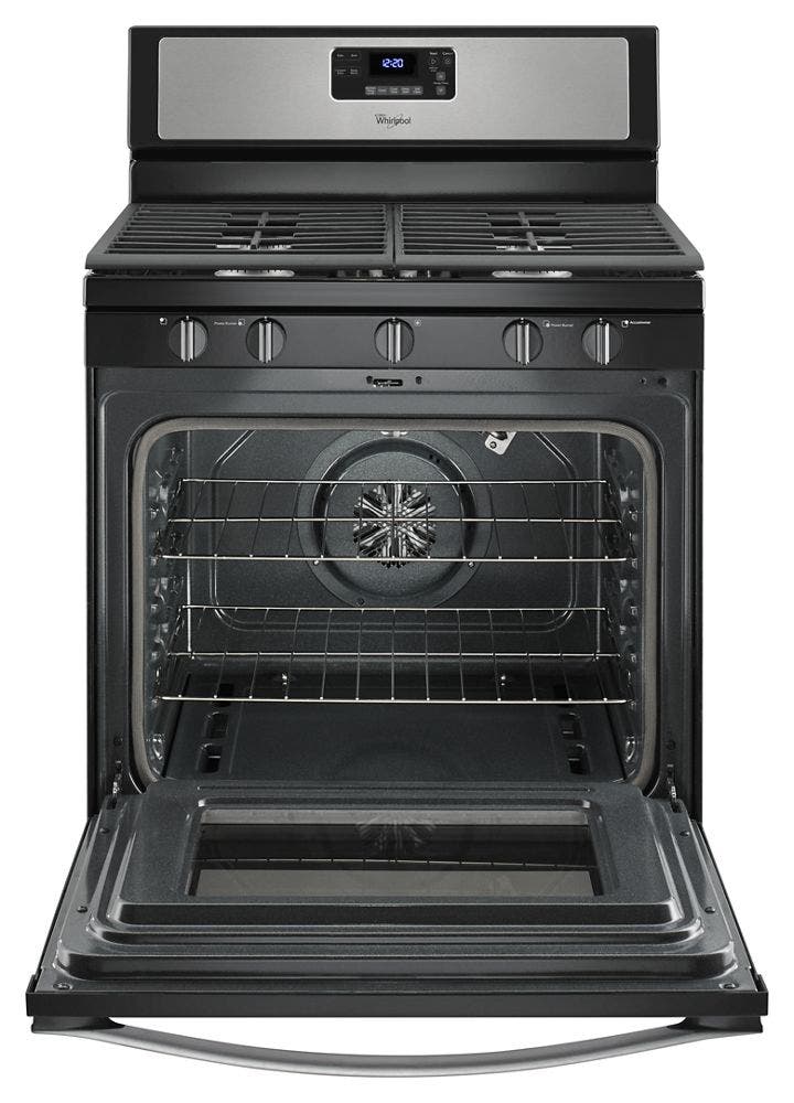 Whirlpool WFG530S0ES Black On Stainless