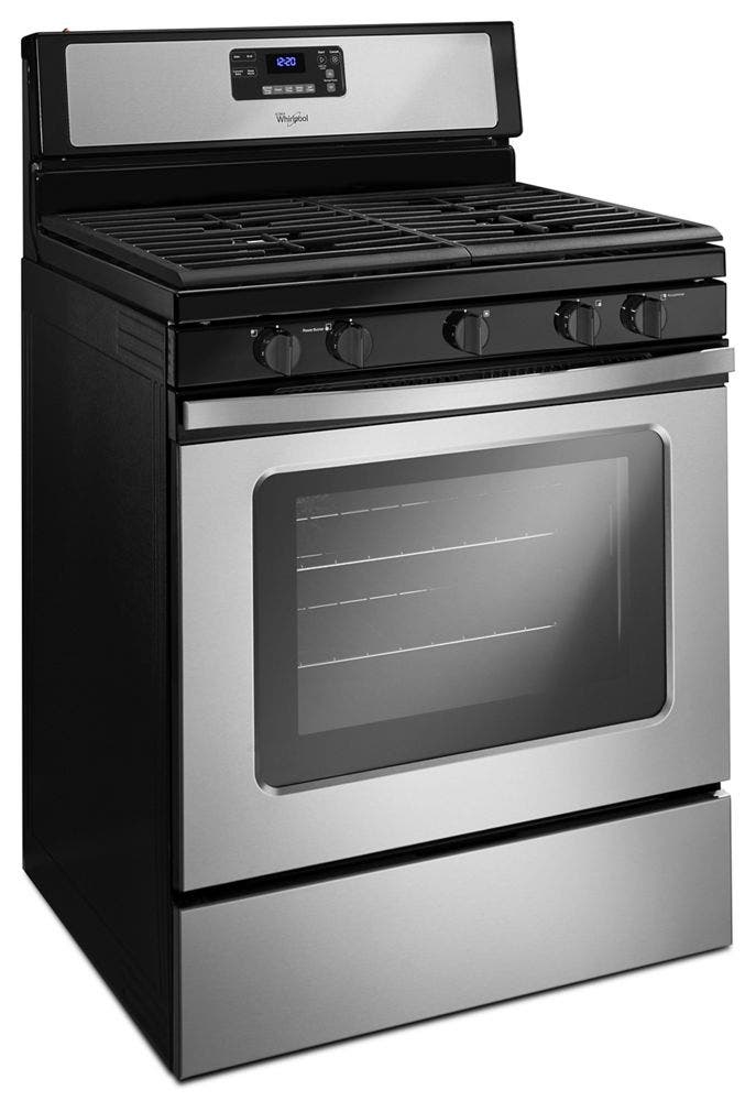 Whirlpool WFG530S0ES Black On Stainless
