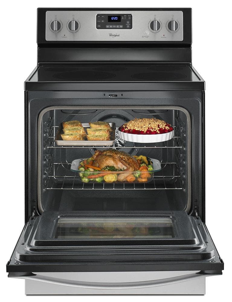 Whirlpool WFE530C0ES Black On Stainless