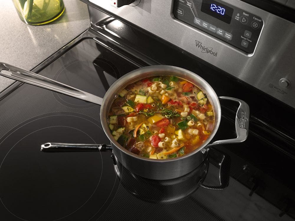 Whirlpool WFE530C0ES Black On Stainless