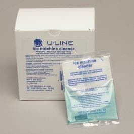 U-Line 805408100 Clear Ice Machine Cleaner (1 box of 6 packets)