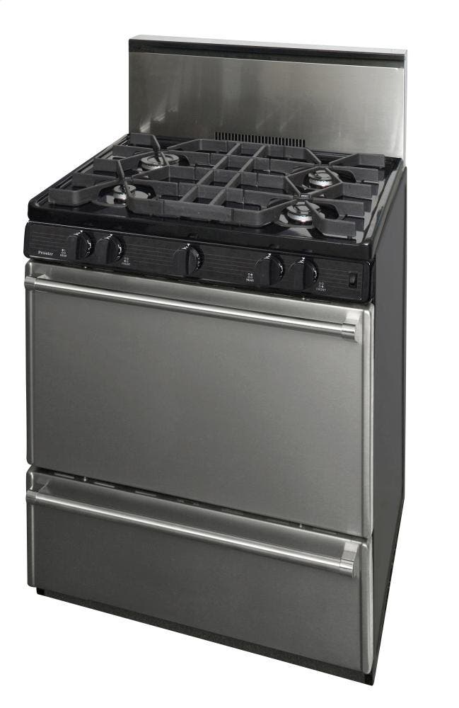 Premier P30S320BP 10" Stainless Steel Backguard