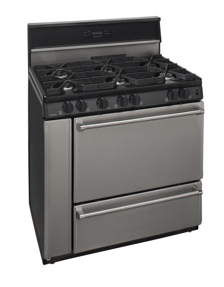 Premier P36S348BP Sealed Burners with Electronic Clock/Timer