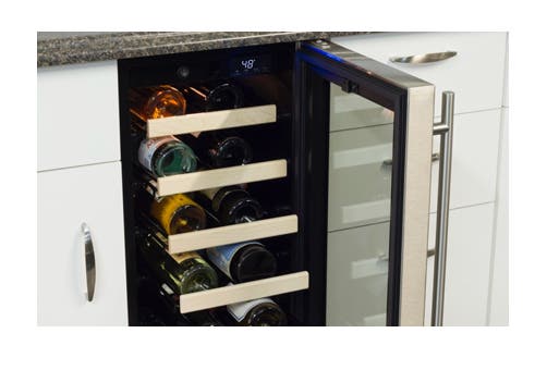 Marvel 30WCMBSGR Stainless Steel Frame Glass Door