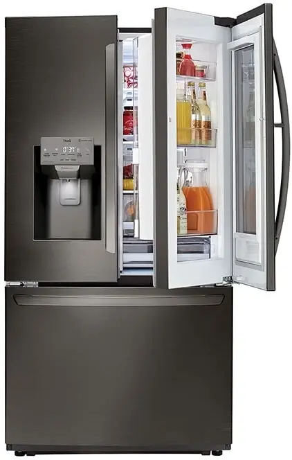 LG LFXC22596D Black Stainless Steel