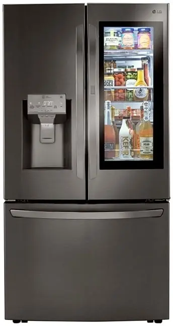 LG LRFVC2406D Black Stainless Steel