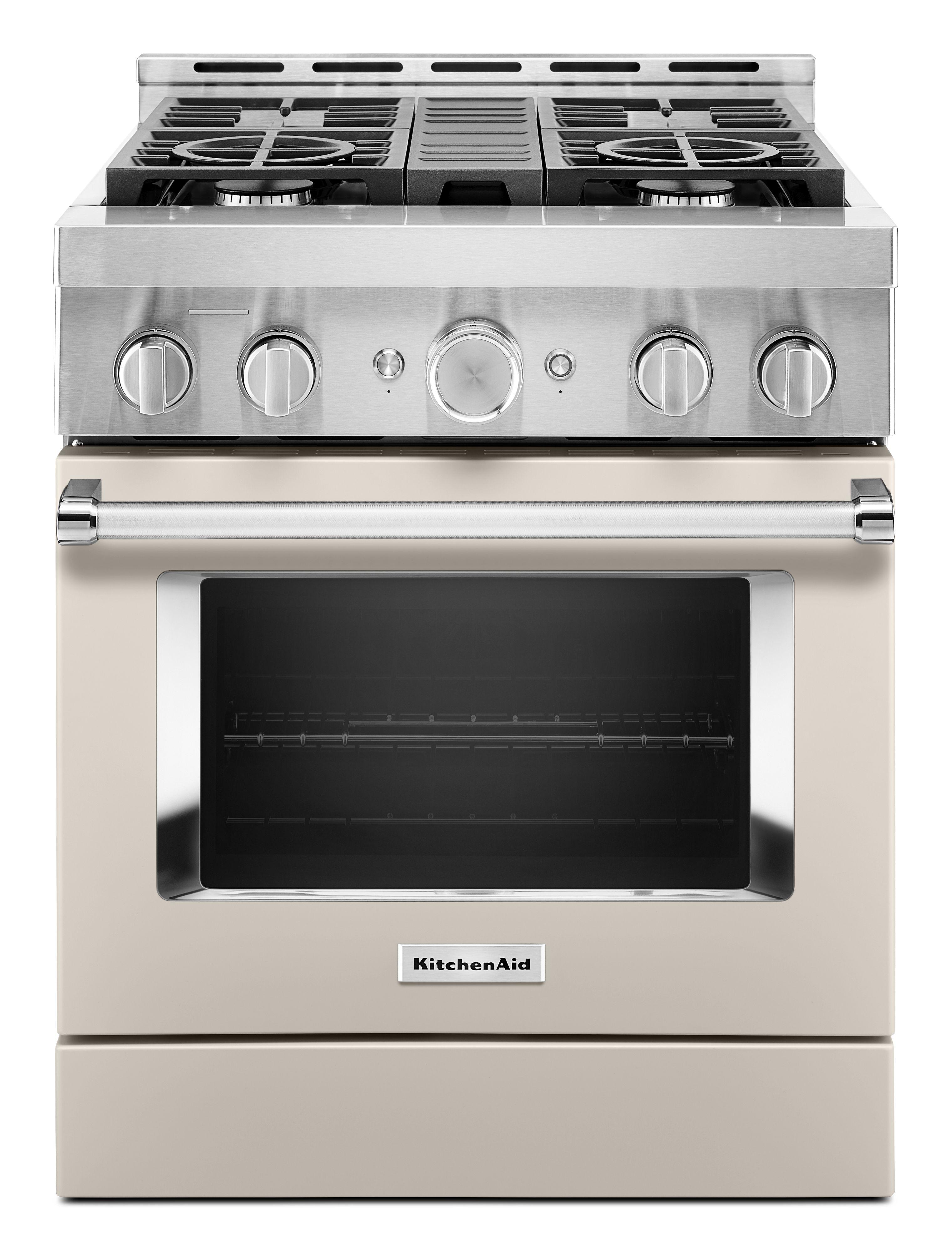KitchenAid Gas Range (KFGC500JMH) - Milkshake KitchenAid Gas Range (KFGC500JMH) - Milkshake