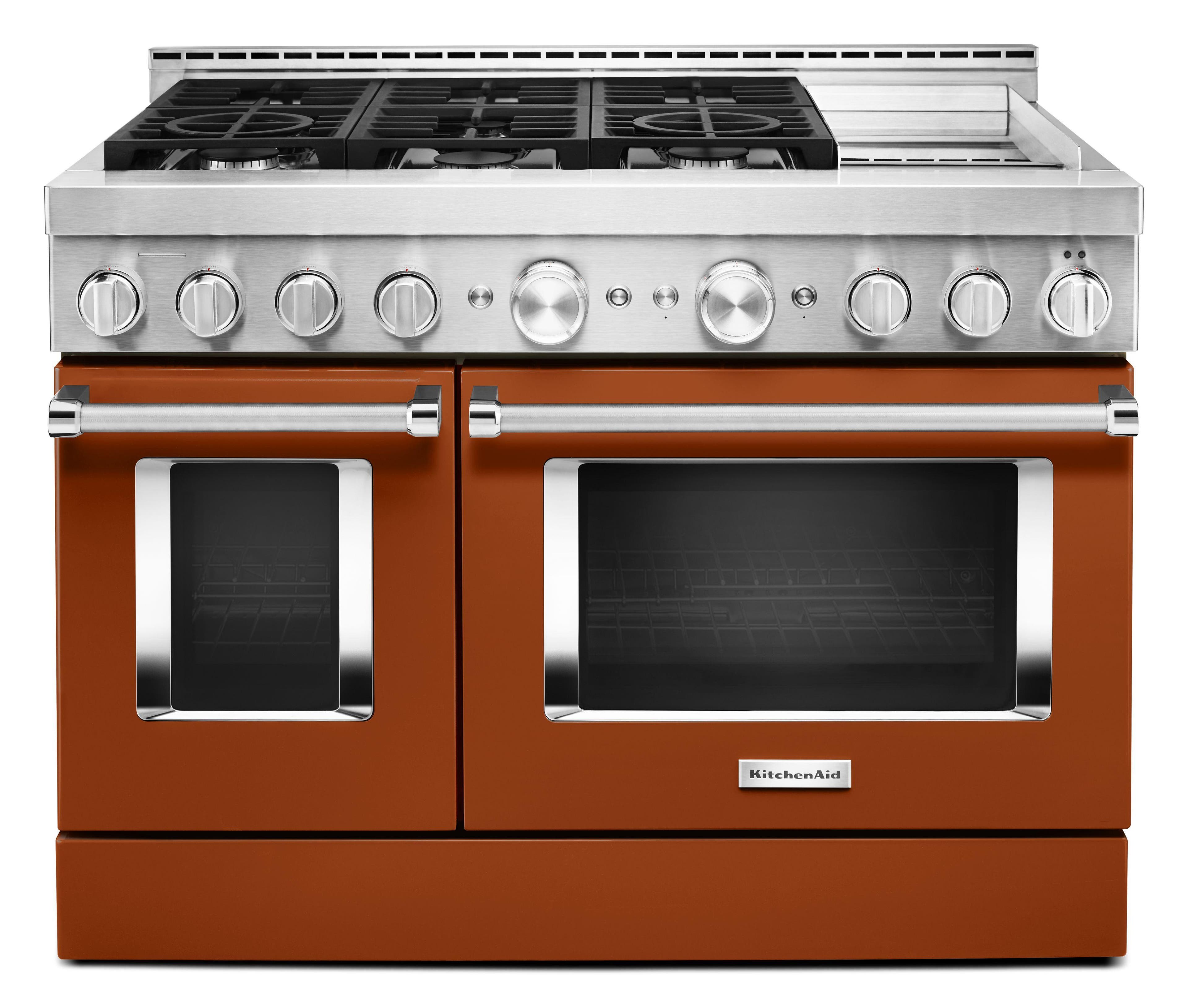 KitchenAid KFGC558JSC Scorched Orange