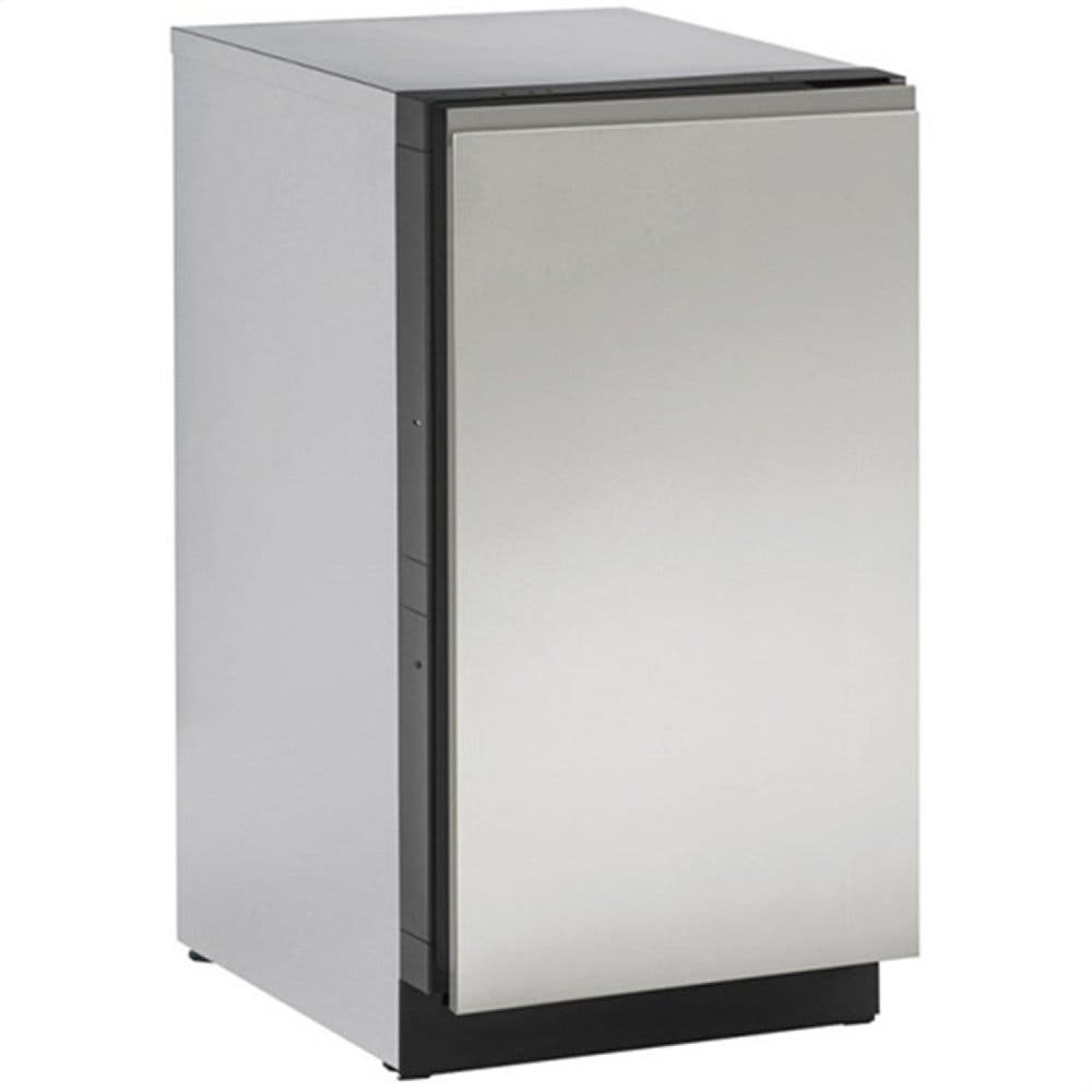 Stainless Handleless Panel 18" Solid
