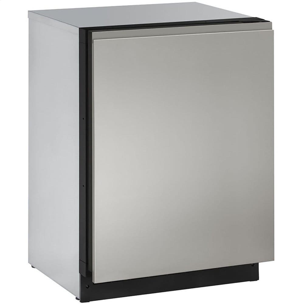 Stainless Handleless Panel 24" Solid