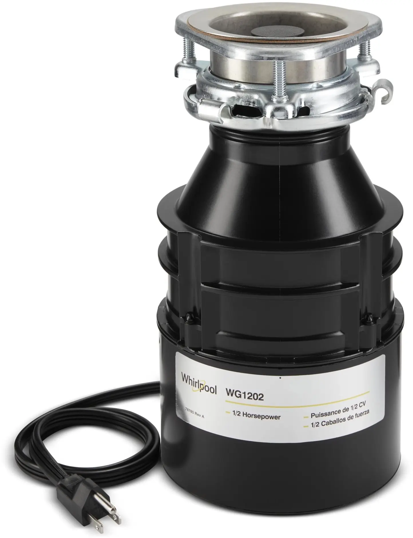 Whirlpool WG1202PH Black with Power Cord