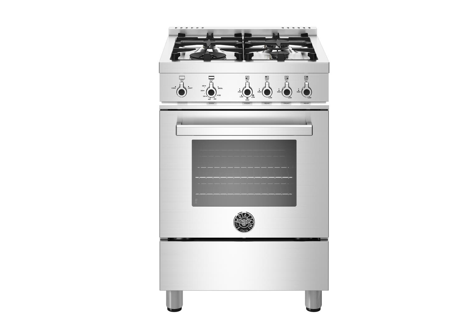 Bertazzoni PROF244GASXLP Stainless Steel