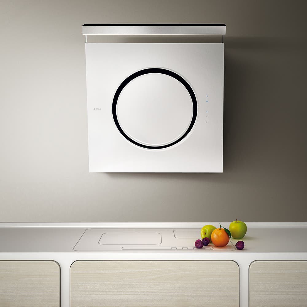 Elica EOM431BL Black Glass with Stainless Steel Trim