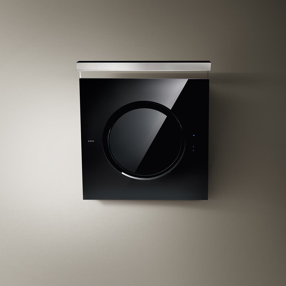Elica EOM431BL Black Glass with Stainless Steel Trim