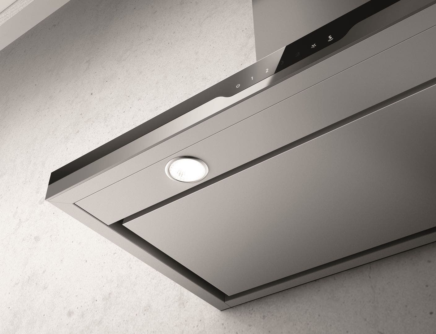 Elica EST636SS Stainless Steel with Black Glass Panel, 36 Inch 