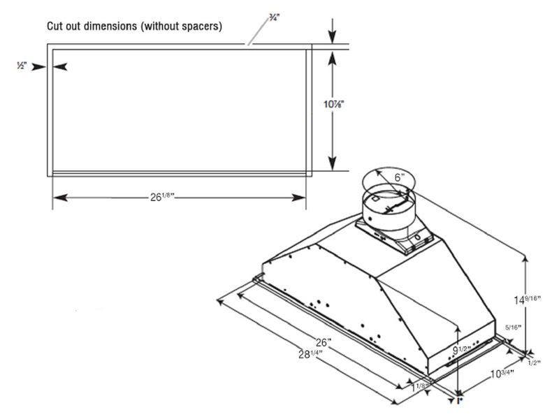 Elica KIT02770 Recirculating Kit