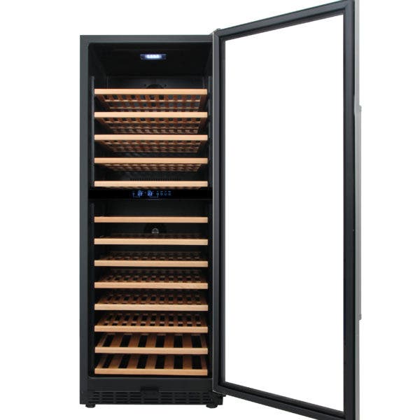 Thor HWC2408U 24 Inch Wide 133-Bottle Built-In Dual Zone Wine Co...