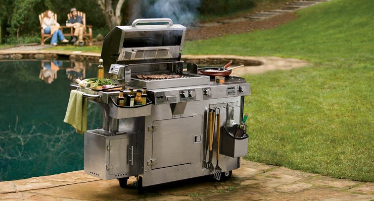 Kalamazoo SMOKE Side-Mounted Smoker Box Option