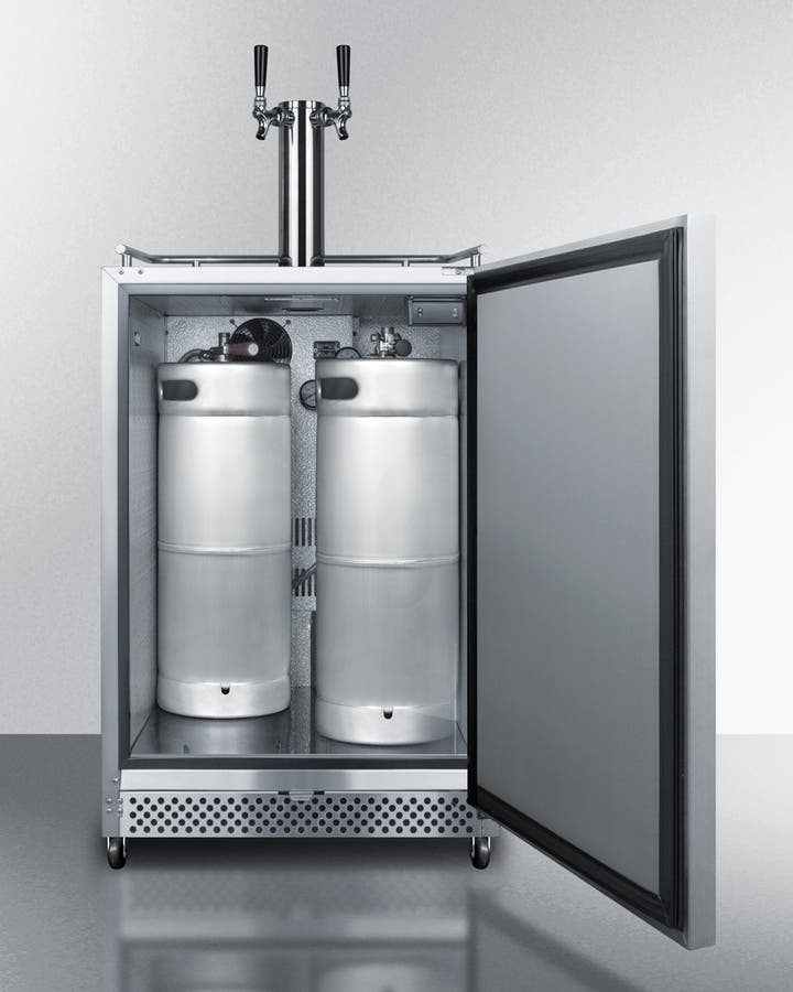 Summit SBC695OSTWIN Stainless Steel