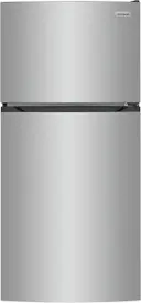 28 Inch Freestanding Top Freezer Refrigerator with 13.9 cu. ft. Capacity, Crisper Drawer, LED Lighting, ADA Compliant