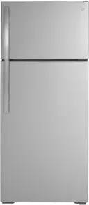 Top Freezer Refrigerator With Handle And Icemaker With Energy Star Energy 18 Cubic Feet Capacity Glass Shelves And Texture Door Right Door Swing