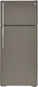 Top Freezer Refrigerator With Handle No Icemaker With Energy Star Energy 18 Cubic Feet Capacity Glass Shelves And Texture Door Right Door Swing