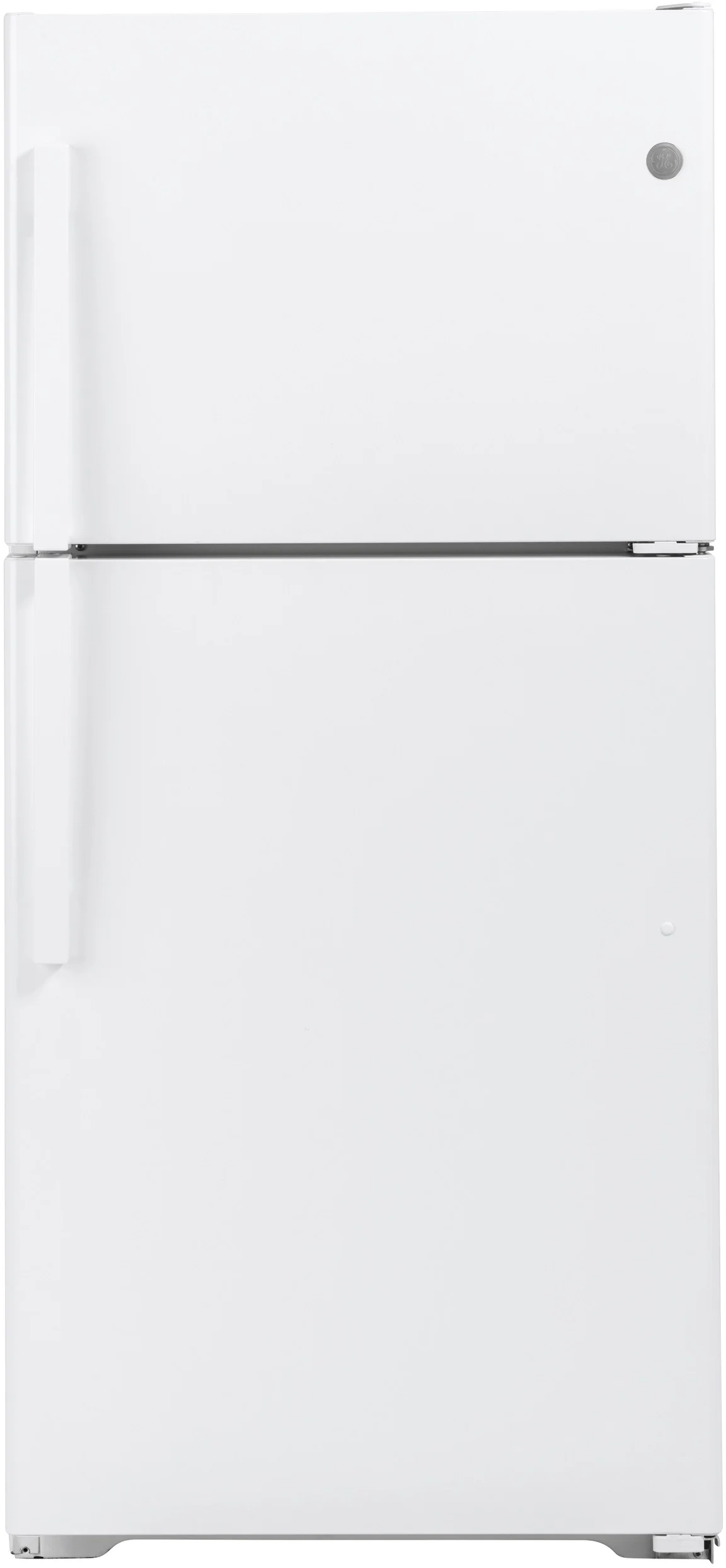 GE GTE19JTNRWW 19.2 Cu. Ft. Top-Freezer Refrigerator White