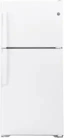 Top Freezer Refrigerator With Handle No Icemaker With Standard Energy 22 Cubic Feet Capacity Garage Ready And Smooth Door Right Door Swing