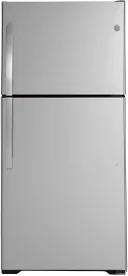 Top Freezer Refrigerator With Handle No Icemaker With Standard Energy 22 Cubic Feet Capacity Garage Ready And Smooth Door Right Door Swing