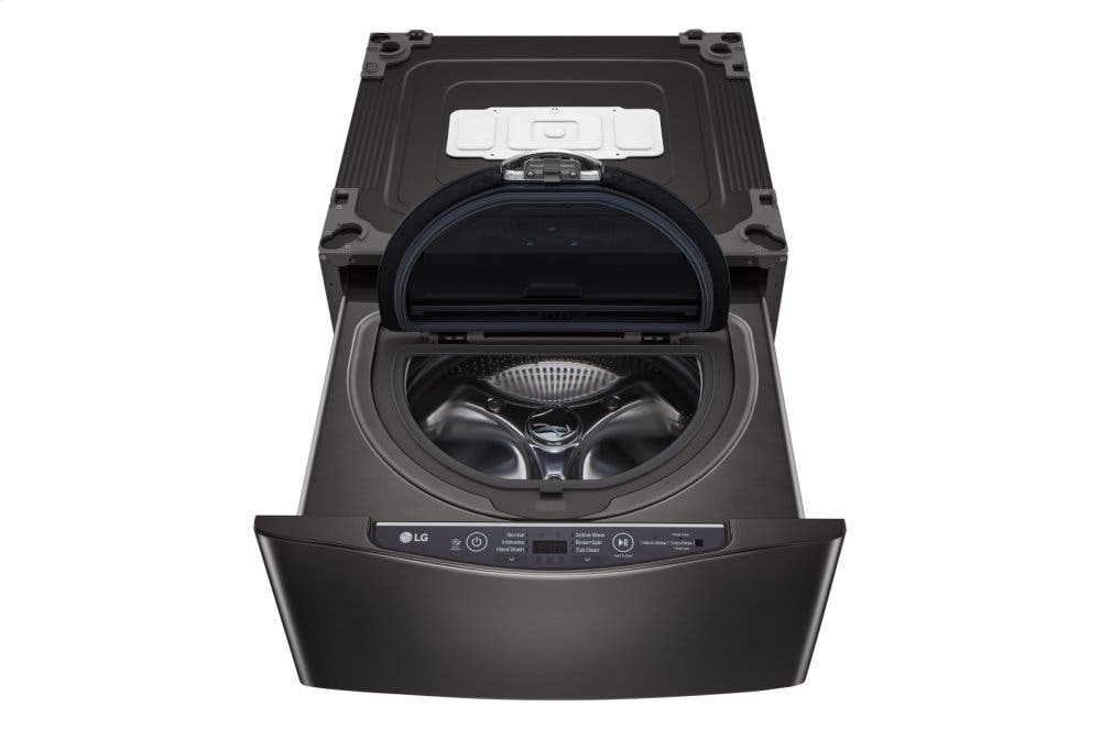 1.0 Cu. Ft. Lg Sidekick Pedestal Washer, Lg Twinwash Compatible