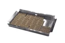 Flat Ceramic Briquettes with Basket for Pro Grill