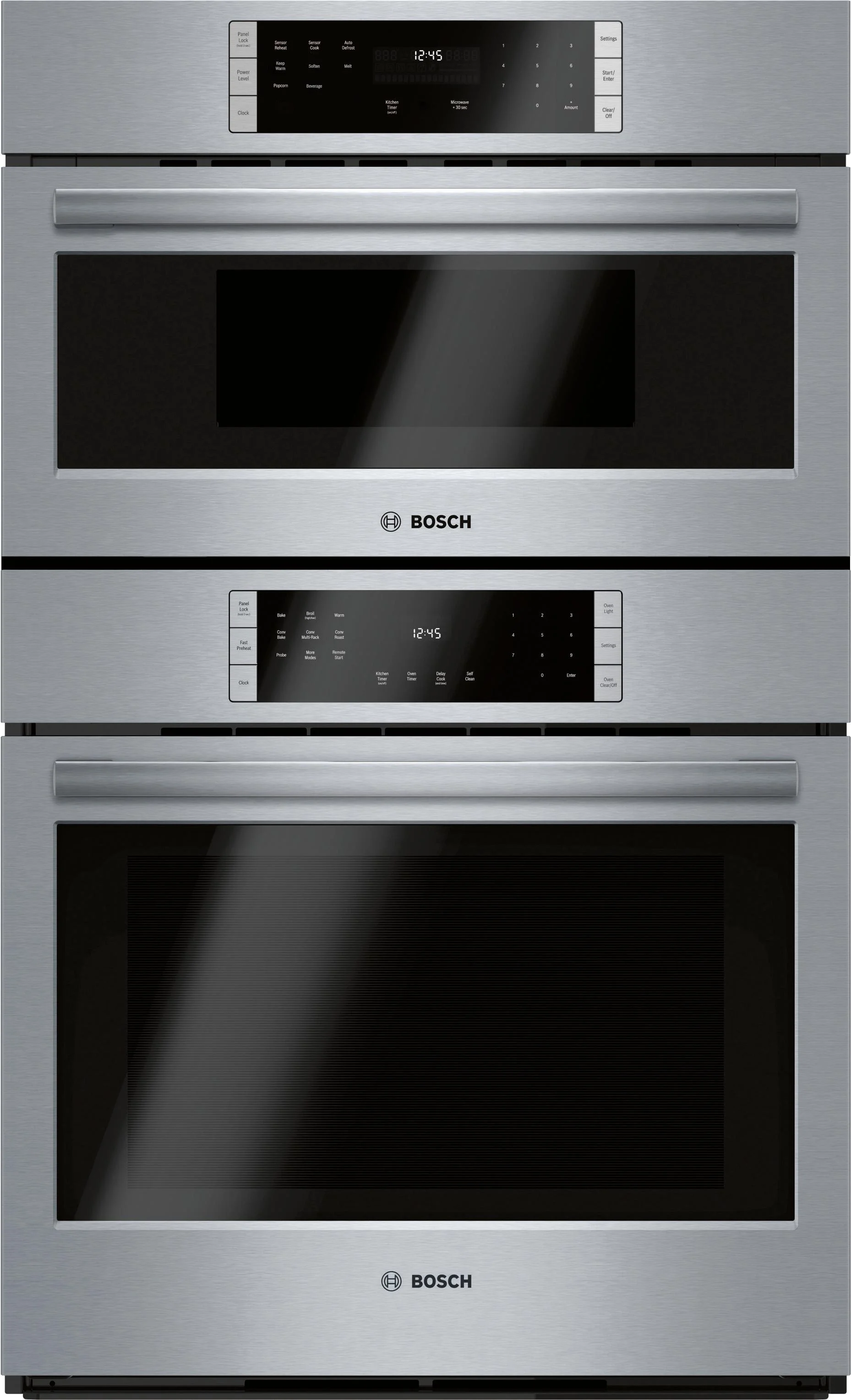 Bosch HBL87M53UC 30 Inch Double Combination Smart Electric Wall