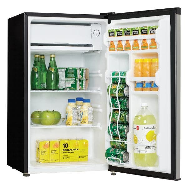 Danby DCR032C1BSLDD Black On Stainless Steel Look