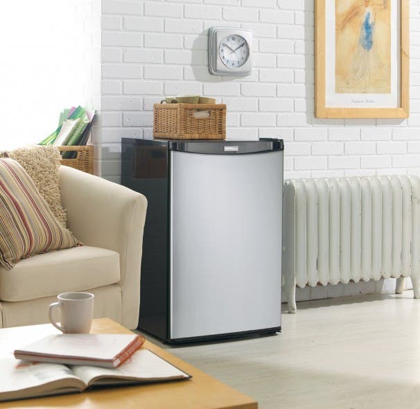 Danby DCR044A2BSLDD Black On Stainless Steel Look