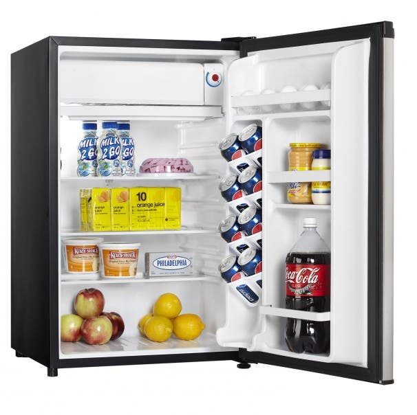 Danby DCR044A2BSLDD Black On Stainless Steel Look