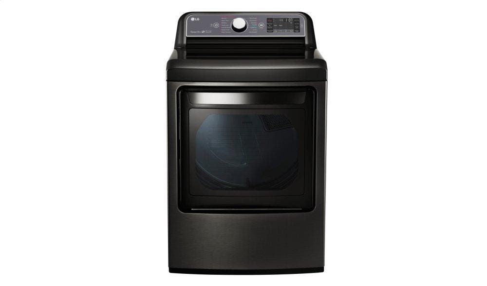 LG DLEX7600KE Black Stainless Steel