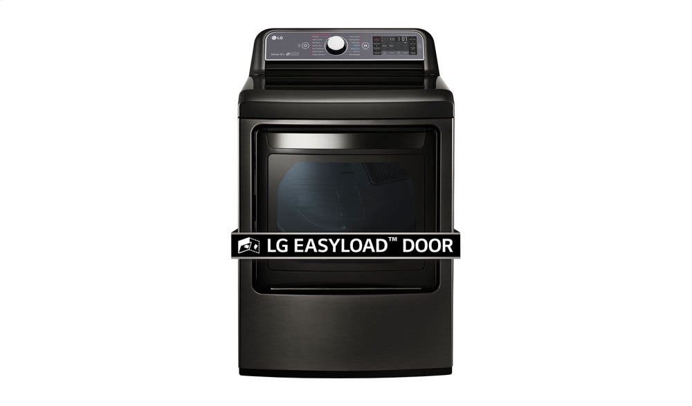 LG DLEX7600KE Black Stainless Steel