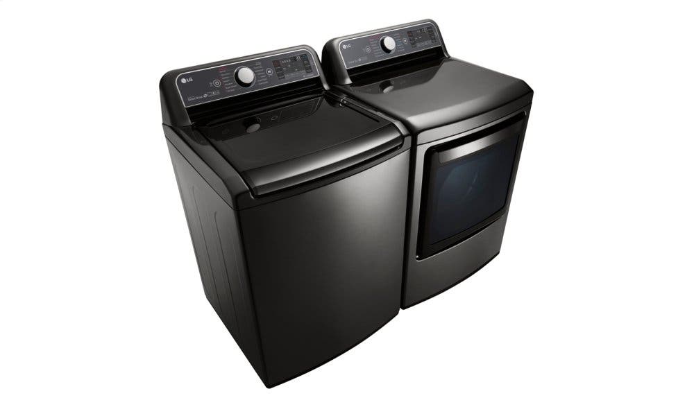 LG DLEX7600KE Black Stainless Steel