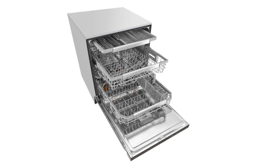 LG LDP7708BD Black Stainless Steel