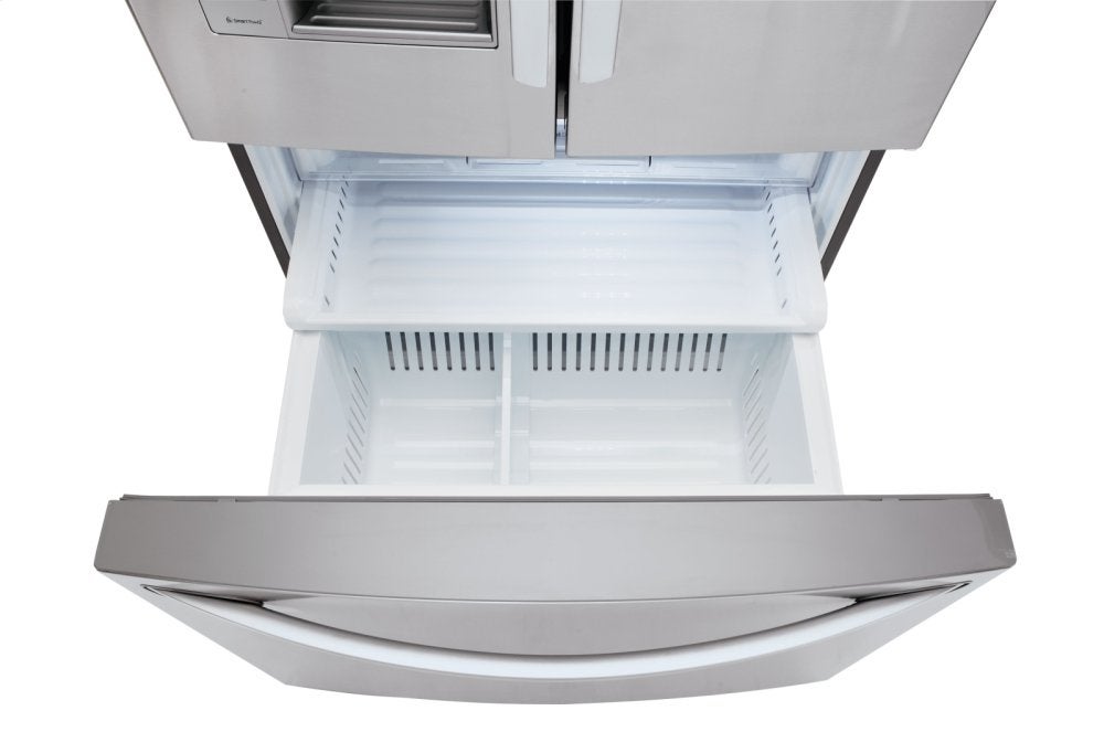 LG LFXS30766S 30 Cu. Ft. French Door Refrigerator Printproof