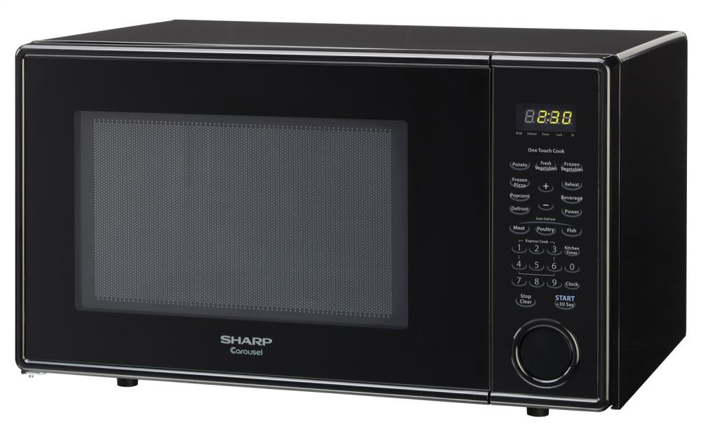 Sharp R309YK Sharp Carousel Countertop Microwave Oven 1. 1 Cu. Ft