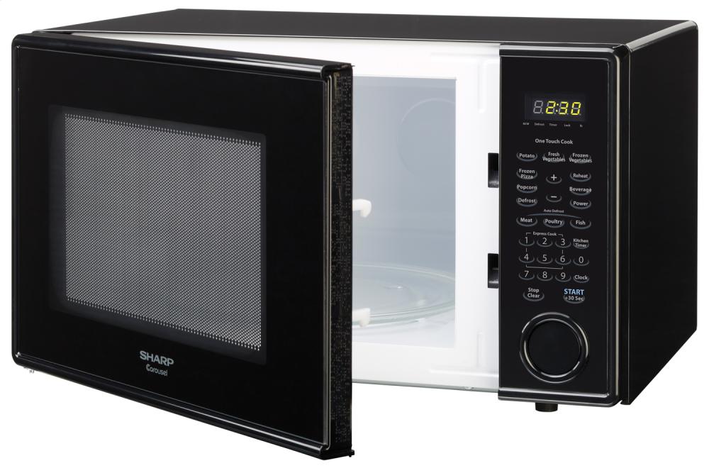 Sharp R309YK Sharp Carousel Countertop Microwave Oven 1. 1 Cu. Ft