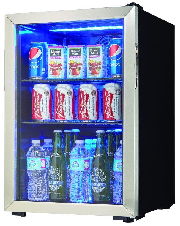 Danby DBC026A1BSSDB Black Stainless Steel