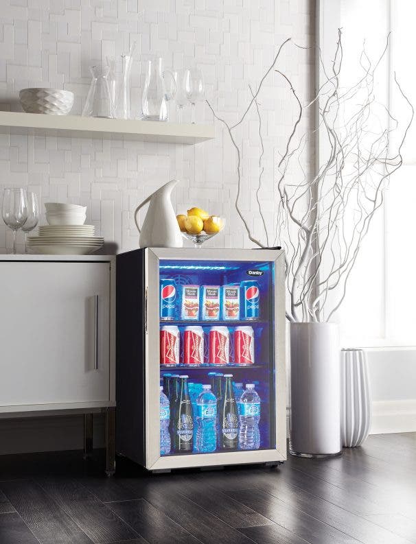 Danby DBC026A1BSSDB Black Stainless Steel
