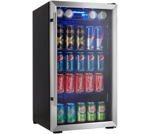 Danby DBC93BLSDD Black On Stainless
