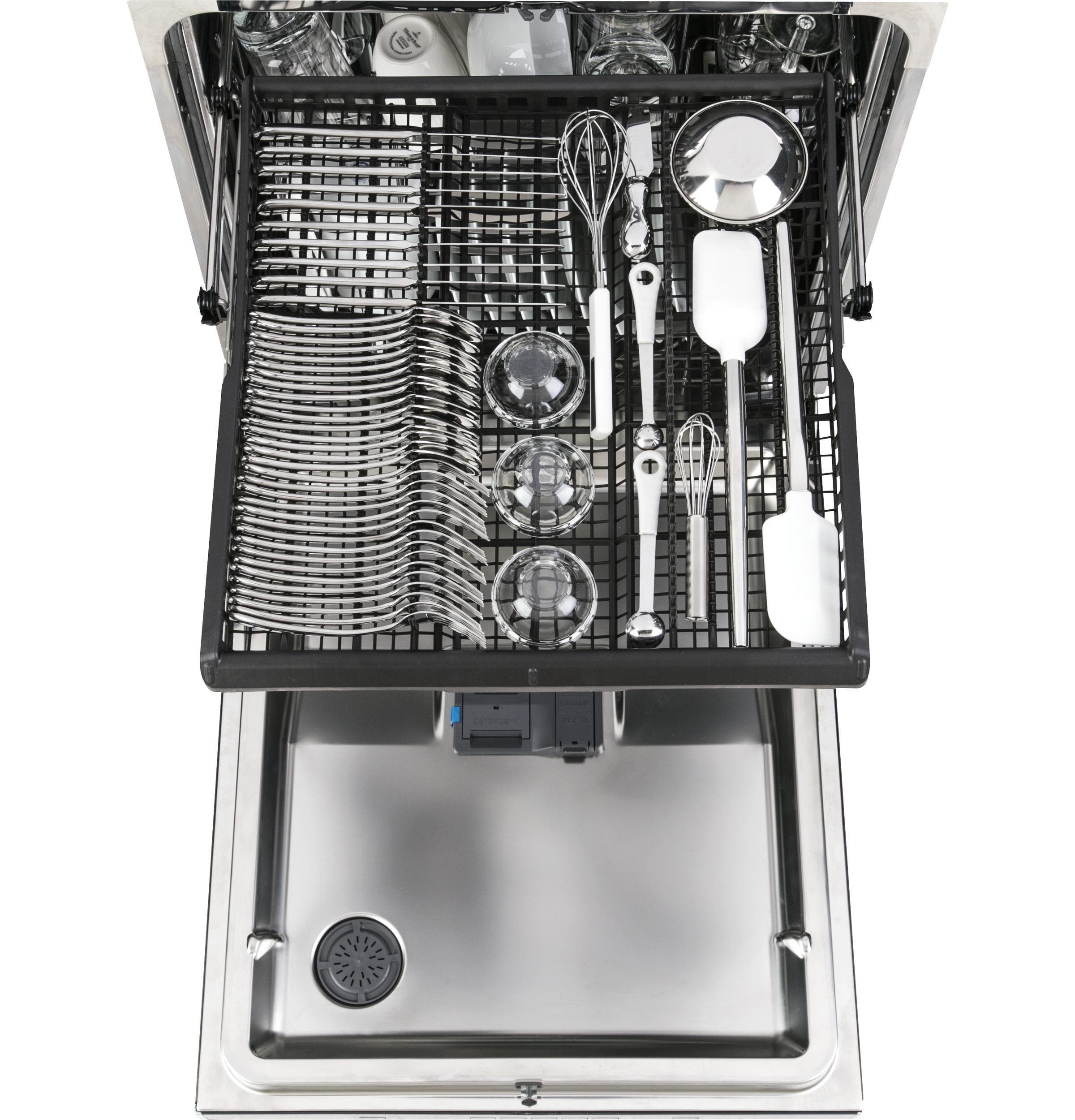 GE GDP695SBMTS Black Stainless