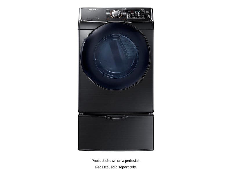 Samsung DV50K7500EV Fingerprint Resistant Black Stainless Steel