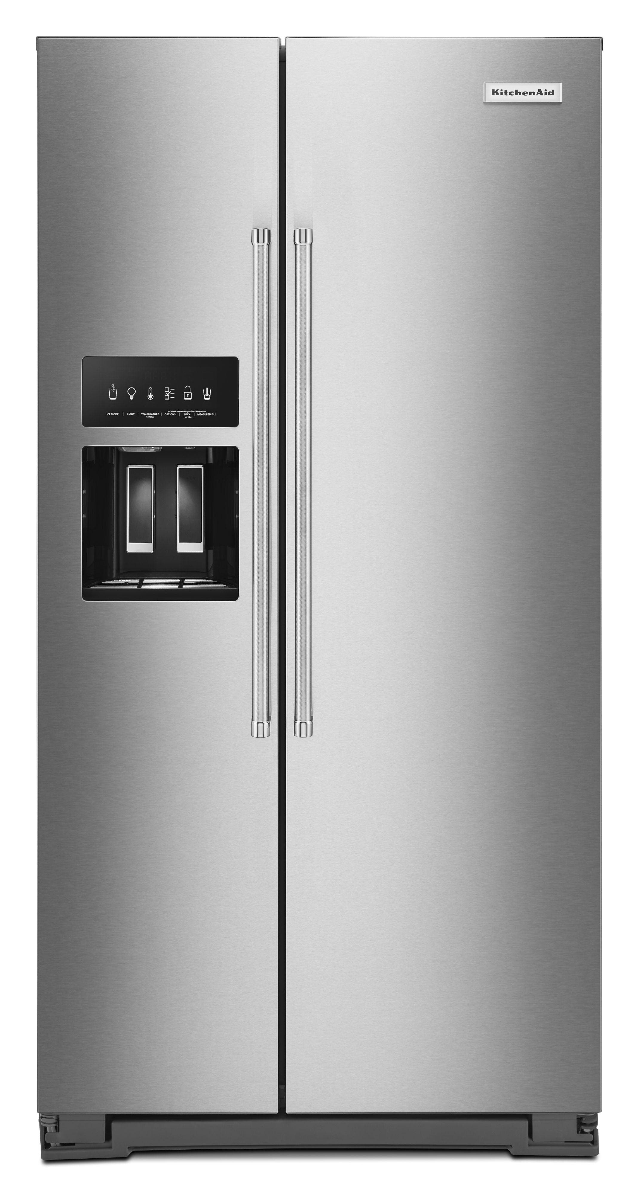 KitchenAid KRSC703HPS 36 Inch Counter Depth Side by Side
