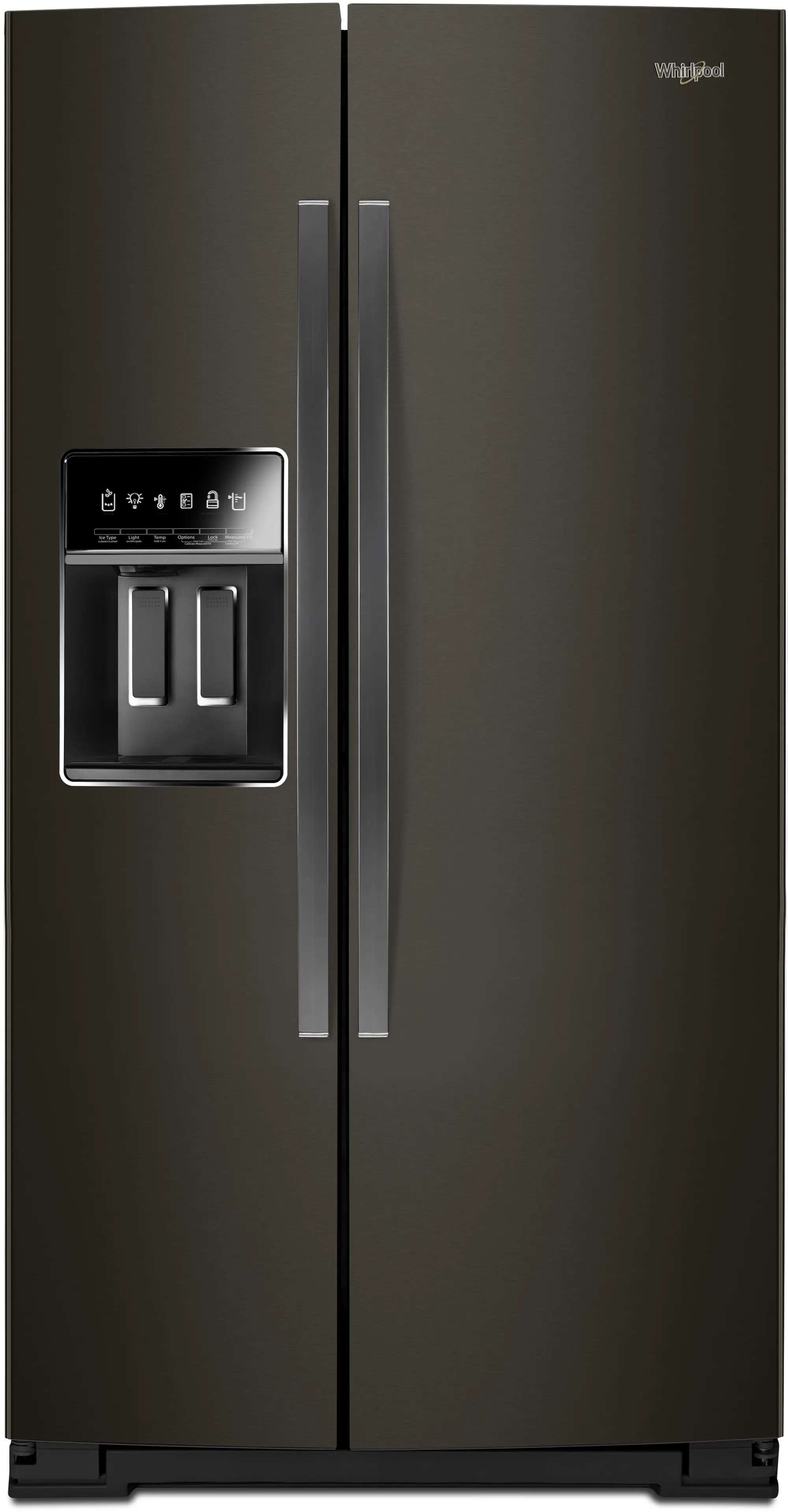 Whirlpool WRS973CIHV Black Stainless Steel